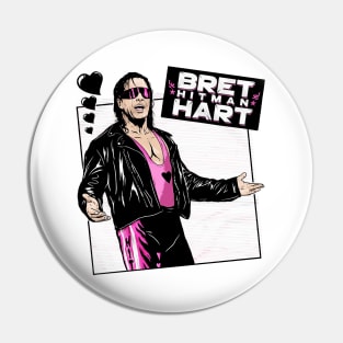 Bret Hitman Hart  Excellence of Execution Pin