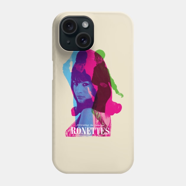 The Ronettes Phone Case by HAPPY TRIP PRESS