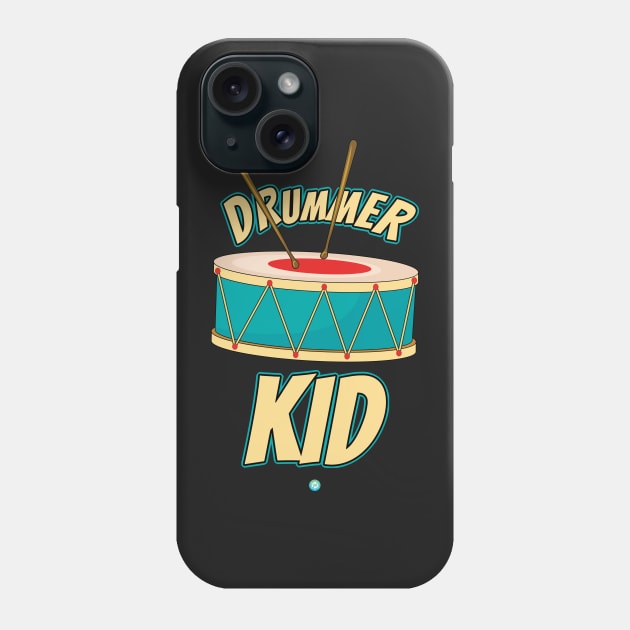 Drummer Kid Musican Band Gift Idea Phone Case by woormle