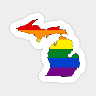 Michigan Pride! Magnet