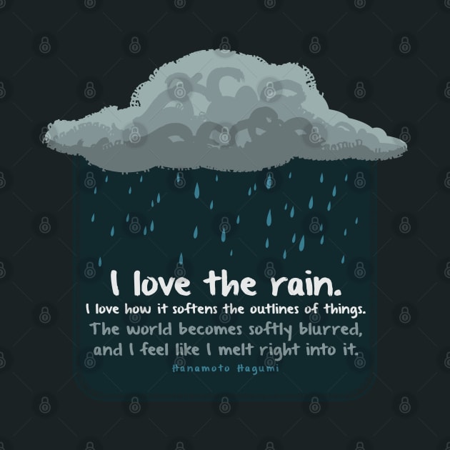 Diffusing Rain [drenched] by deadbeatprince typography