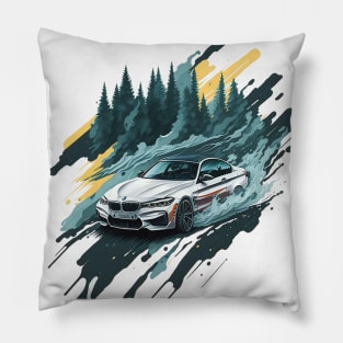 BMW In The Sky Pillow