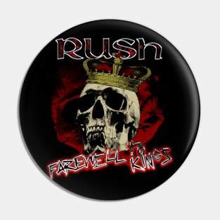 Rush - Farewel to Kings Vintage Pin