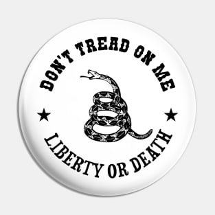 Don't tread on me Pin