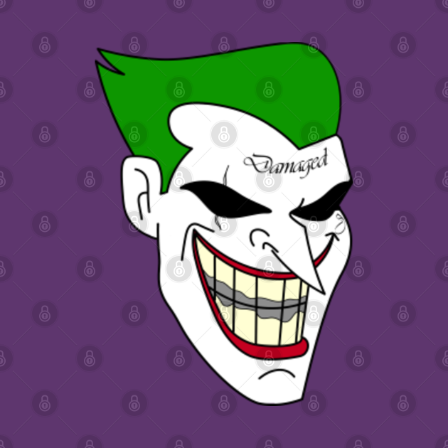 Animated Joker 2016 Style Illustration - Joker - Mask | TeePublic AU