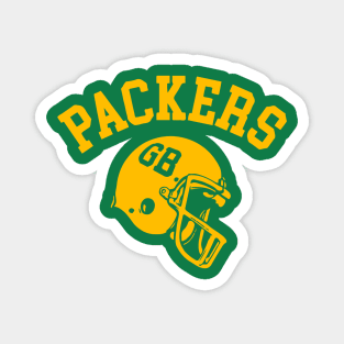Packers Helmet Magnet