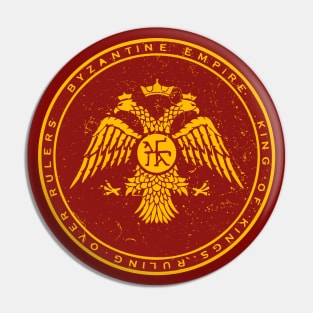 Byzantine Empire Flag Symbol Pin