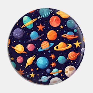 Celestial Stars Array Of Cosmos Pin