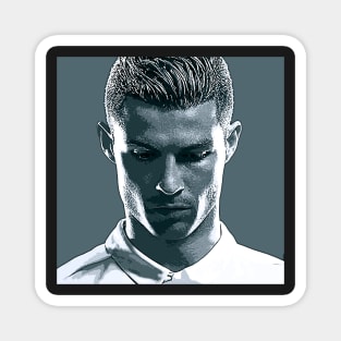 Ronaldo Portrait Magnet