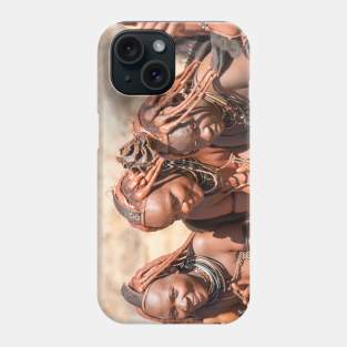 Namibia. Himba Tribe. Dancing Women. Phone Case