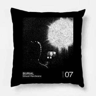 Ghost Hardware / Minimalist Graphic Artwork Design Pillow