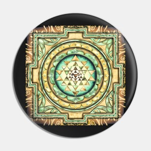 Sri MANDALA Yantra (1) Pin