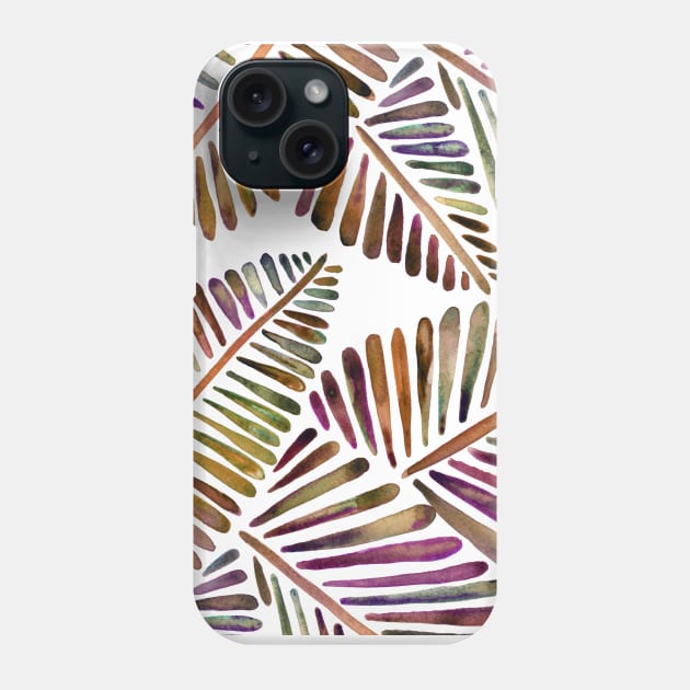 Vintage Banana Leaves Phone Case by CatCoq