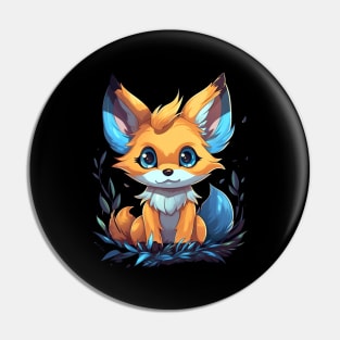 Cute Cartoon Fox Pin