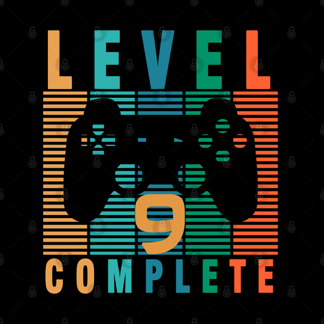 Vintage retro Gamers Level 9 complete by Magic Arts