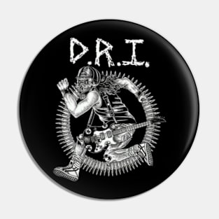 Dirty Rotten Imbeciles Band Pin