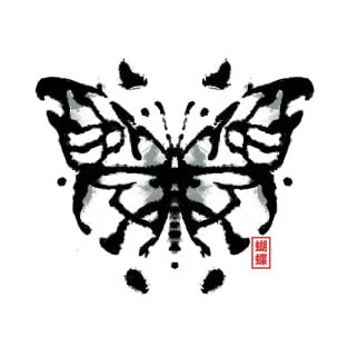 Butterfly Rorschach Test by Tobe Fonseca T-Shirt