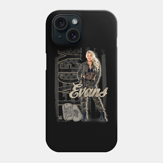 Lacey Evans Military Uniform & Dog Tags Phone Case by Holman