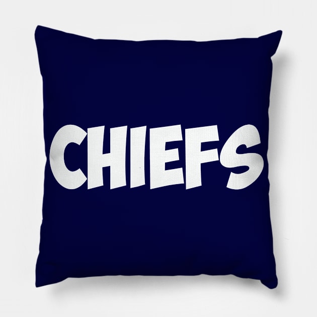 Chiefs Pillow by Edy