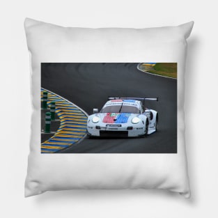 Porsche 911 RSR 24 Hours of Le Mans 2019 Pillow