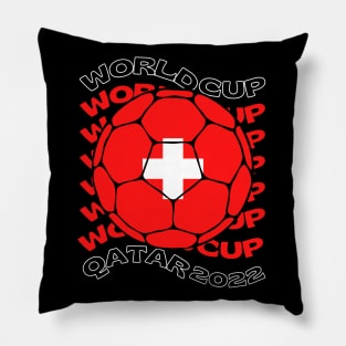 Switzerland Qatar 2022 Pillow