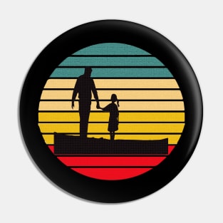 Regalo del día del padre | Father and daughter Pin