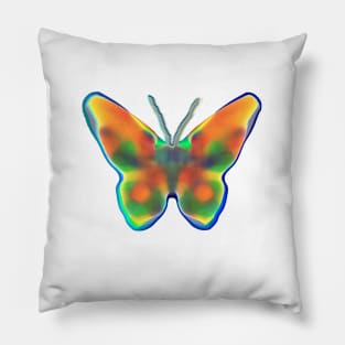 Abstract Butterfly Pillow