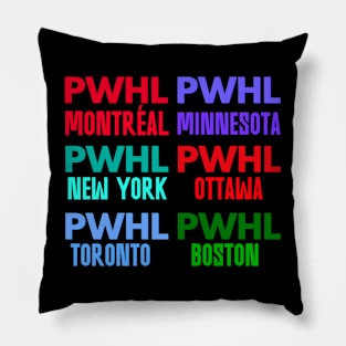 All Members of PWHL Pillow