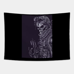 skull army Tapestry