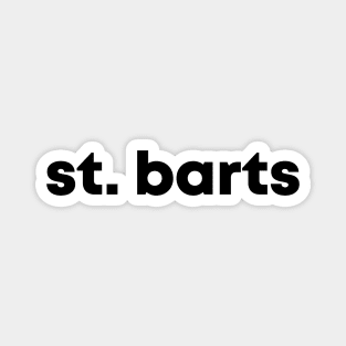 St. Barts - Black Magnet