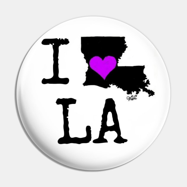 I 💜 LA Pin by Mishi