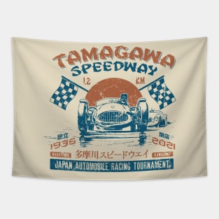 Tamagawa Speedway Tapestry