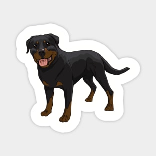 Happy Rottweiler, Natsu! Magnet