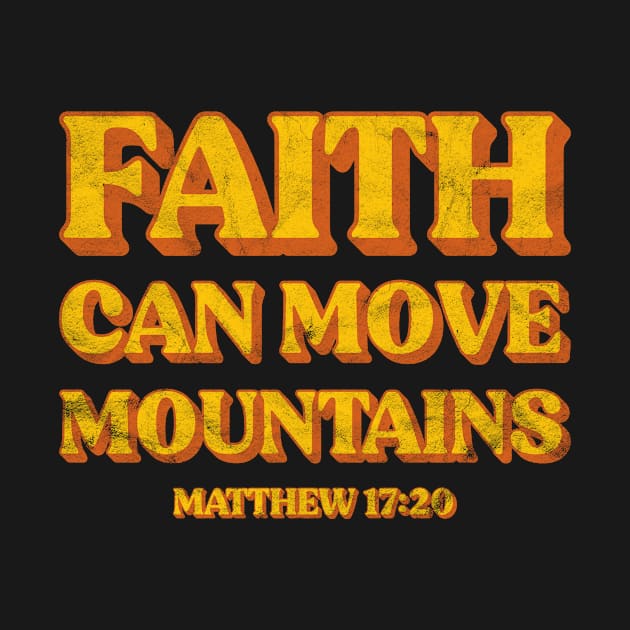 Vintage Faith Can Move Mountains Christian by JeanetteThomas