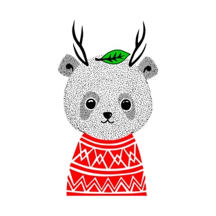 My Dear Deer Panda T-Shirt