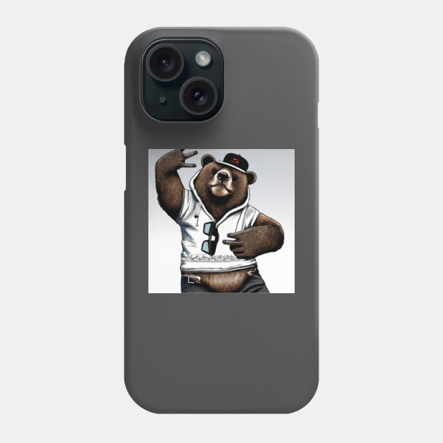 Cool bear Phone Case by SirContactIII