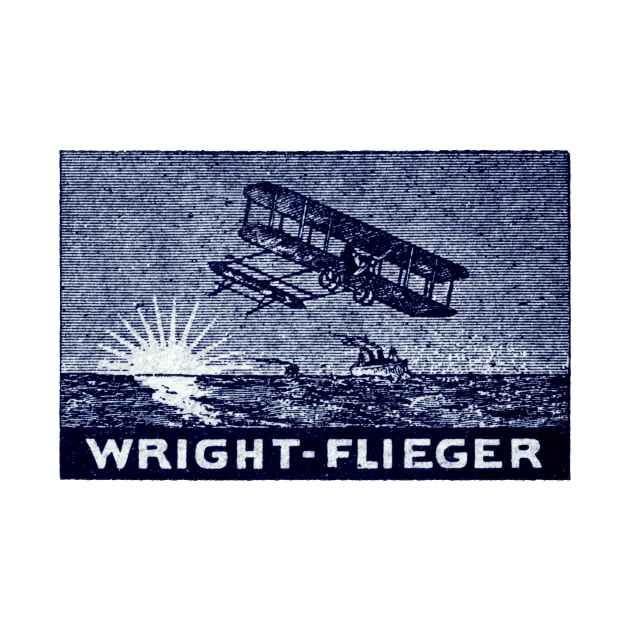 1909 Wright Brothers Aircraft by historicimage