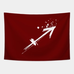 Sagittarius Zodiac Sign Tapestry