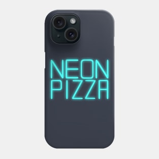 Neon Pizza Phone Case