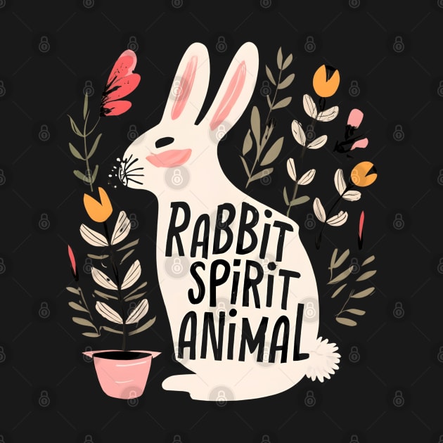 Rabbit my spirit animal by NomiCrafts