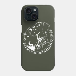 German Shorthaired Pointer dog portrait Phone Case