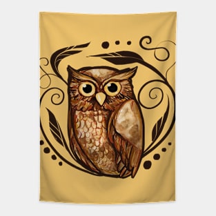 Owl Tapestry