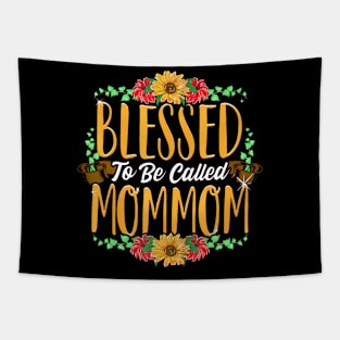 Blessed To Be Called Mommom Cute Mommom Mothers Day Tapestry