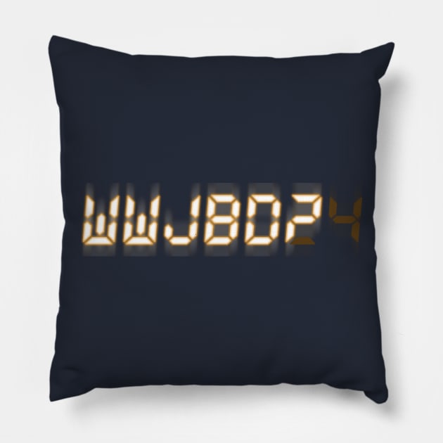 What Would Jack Bauer Do? Pillow by JWDesigns