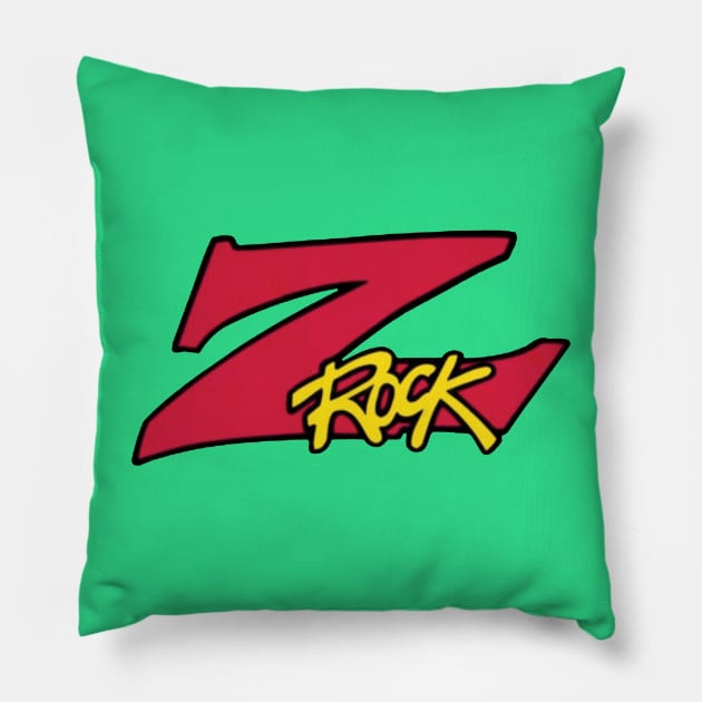 Z Rock Logo Pillow by gumara