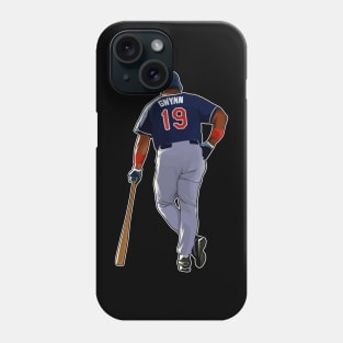 Tony Gwynn #19 Stands In Phone Case