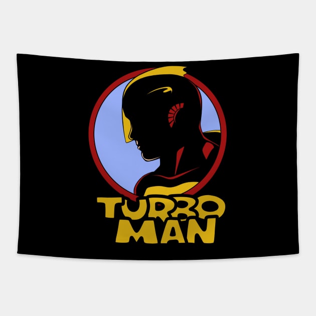 Turbo Man Tapestry by Eman