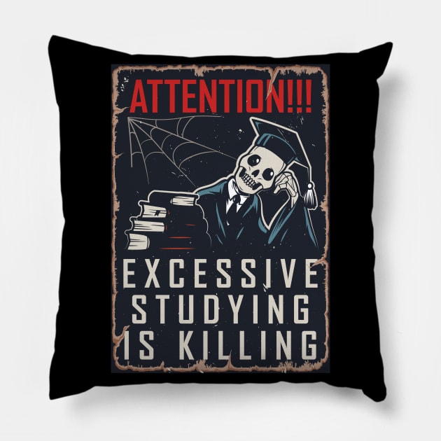 Excessive studying is killing Pillow by Norzeatic