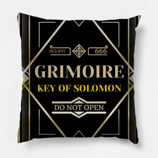 Golden Grimoire Pillow