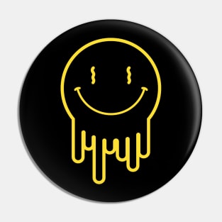 ACID HOUSE - smiley 90s yellow edition Pin